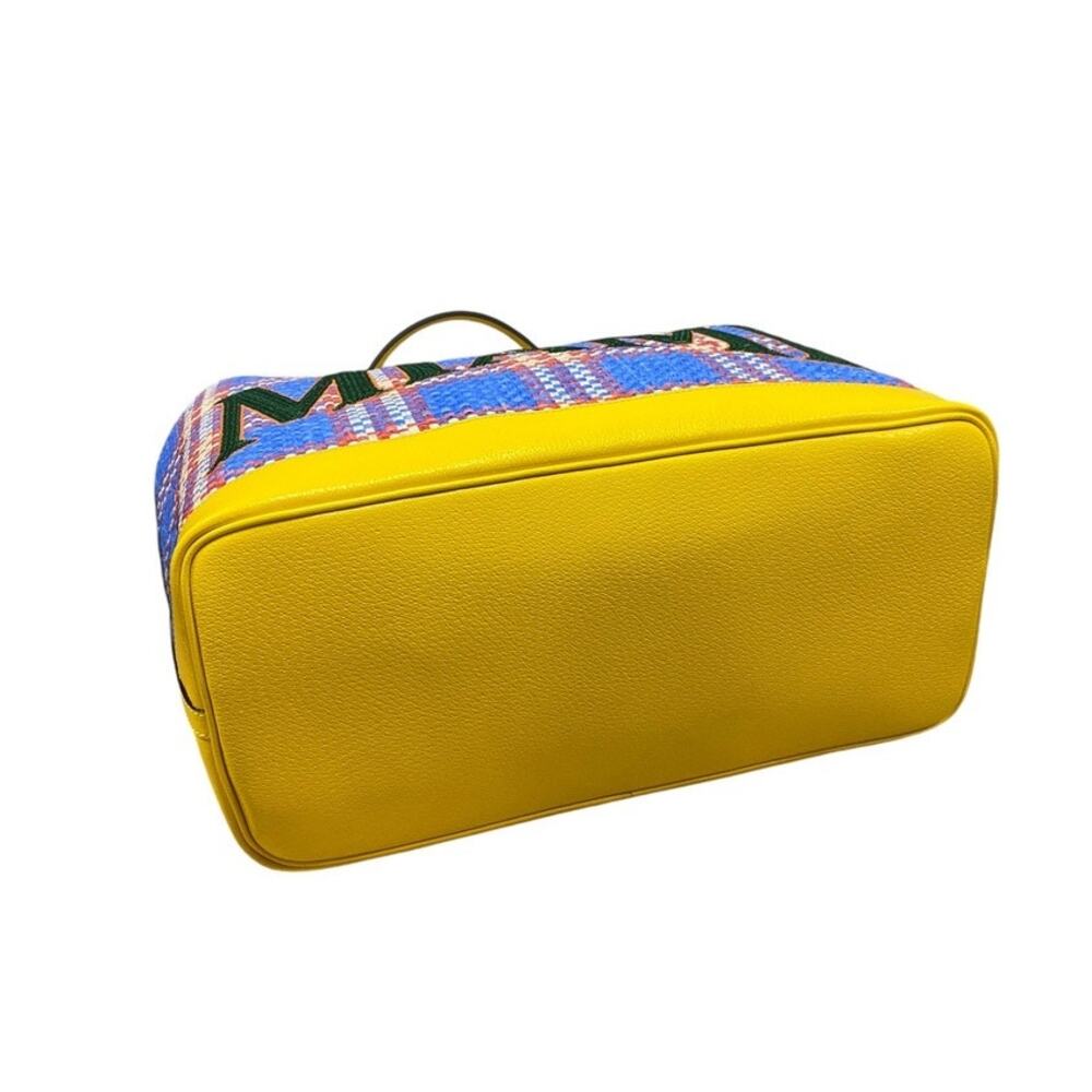 Gucci Large Miami Raffia Sequin Ophidia GG Tote Shoulder Bag - Picture 13 of 16